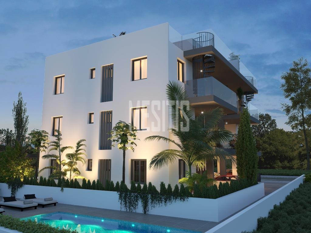 Sea View 2 Bedroom Penthouse With Roof Garden For Sale In Prime Location In Kapparis Area, Famagusta_46563