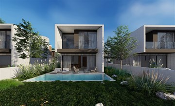 3 Bedroom Houses For Sale With Seaview In Kissonerga, Paphos