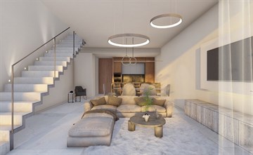 3 Bedroom Houses For Sale With Seaview In Kissonerga, Paphos