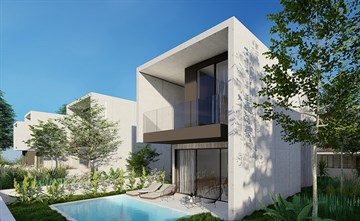 3 Bedroom Houses For Sale With Seaview In Kissonerga, Paphos