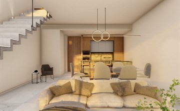 3 Bedroom Houses For Sale With Seaview In Kissonerga, Paphos