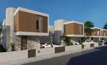 3 Bedroom Houses For Sale With Seaview In Kissonerga, Paphos