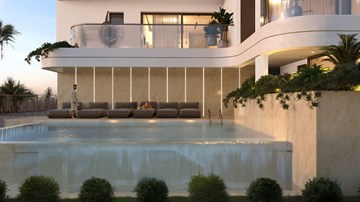 Seaview Luxury 2 & 3 Bedroom Apartments For Sale In Germasogeia, Limassol - With Communal Swimming Pool & Gym