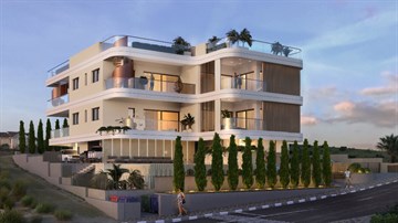 Seaview Luxury 2 & 3 Bedroom Apartments For Sale In Germasogeia, Limassol - With Communal Swimming Pool & Gym