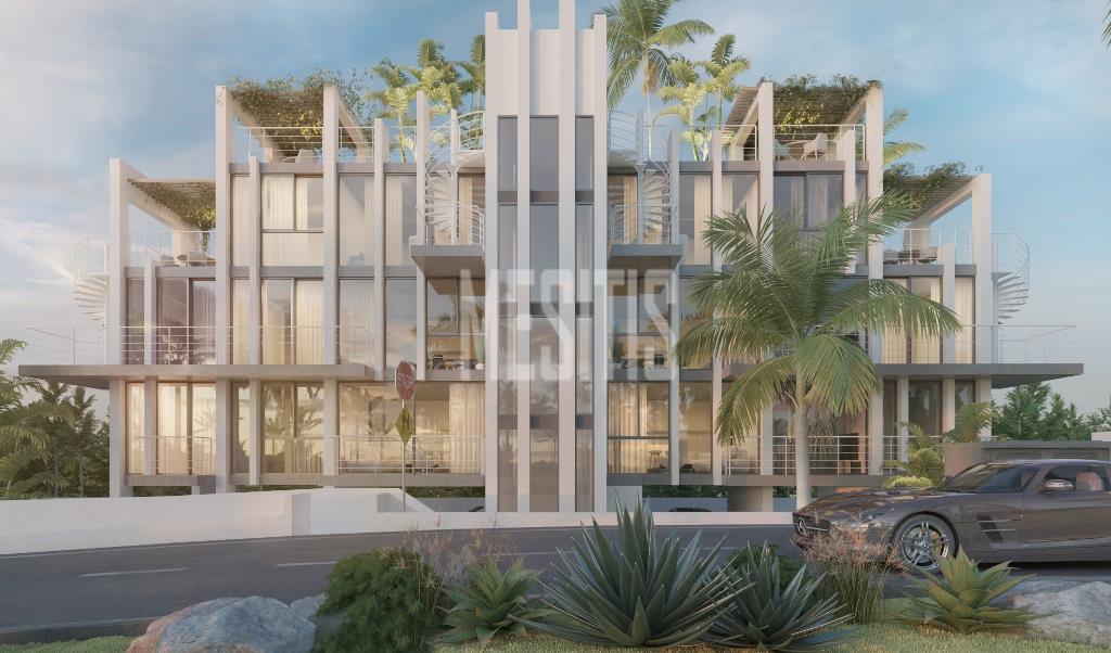 Ready To Move In Seaview Luxury 2 Bedroom Penthouse With Roof Garden For Sale In Protaras - With Communal Swimming Pool & Gym_37673